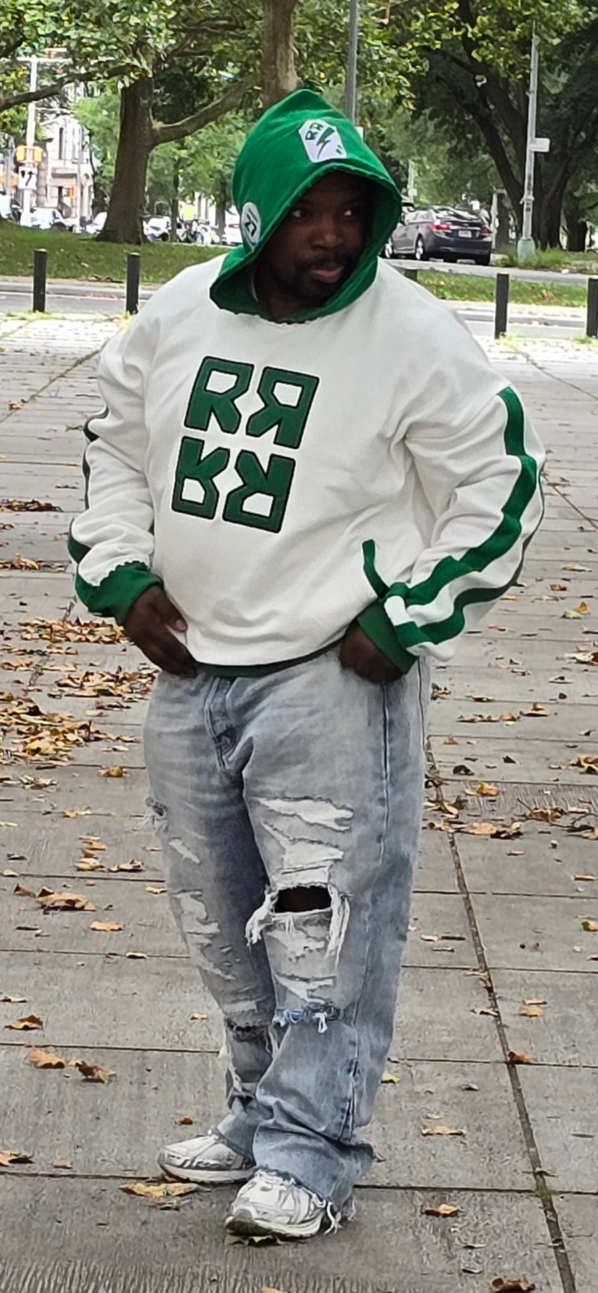 REBEL FASHION HOUSE HOODIE (Kelly Green)