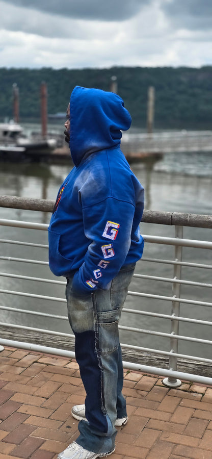 REBEL FASHION HOUSE HOODIE (ROYAL BLUE)