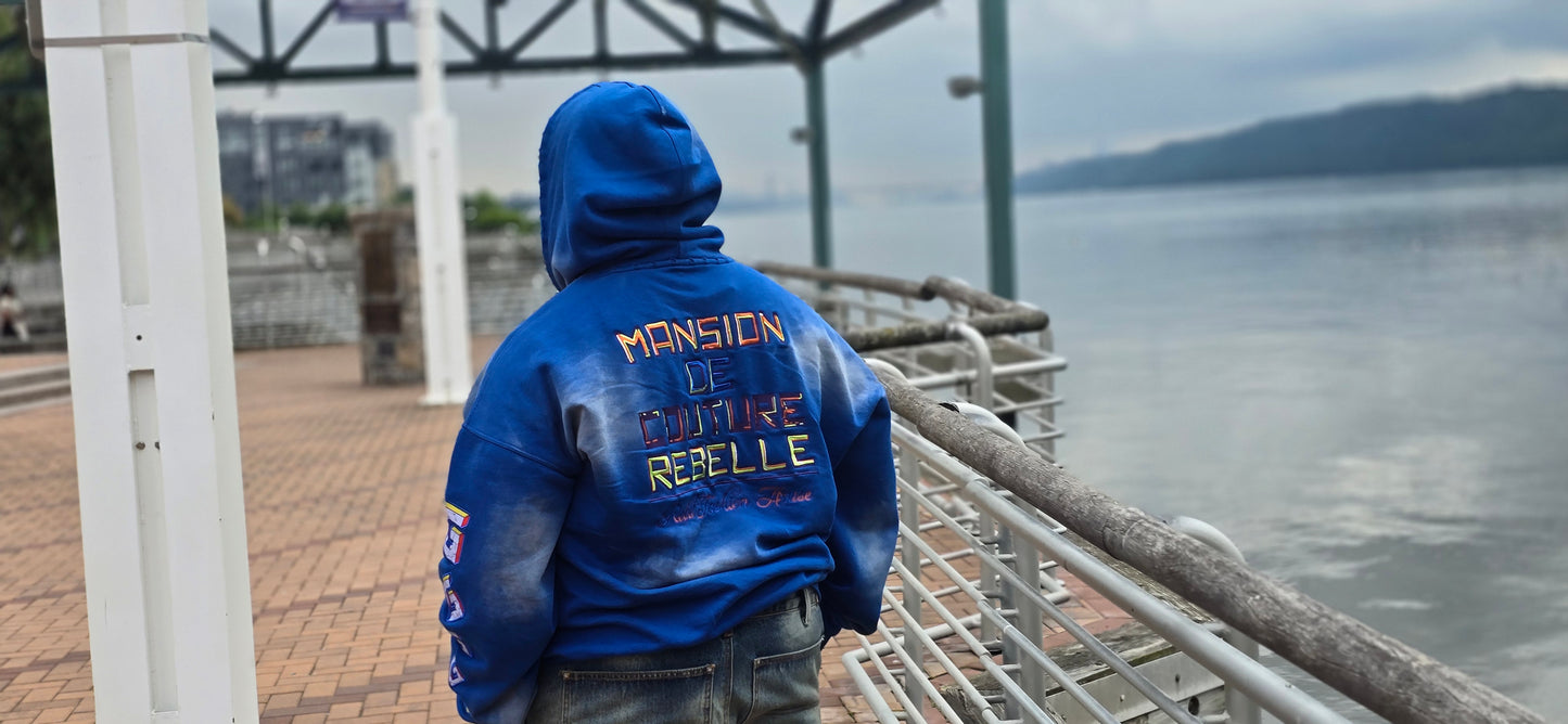 REBEL FASHION HOUSE HOODIE (ROYAL BLUE)