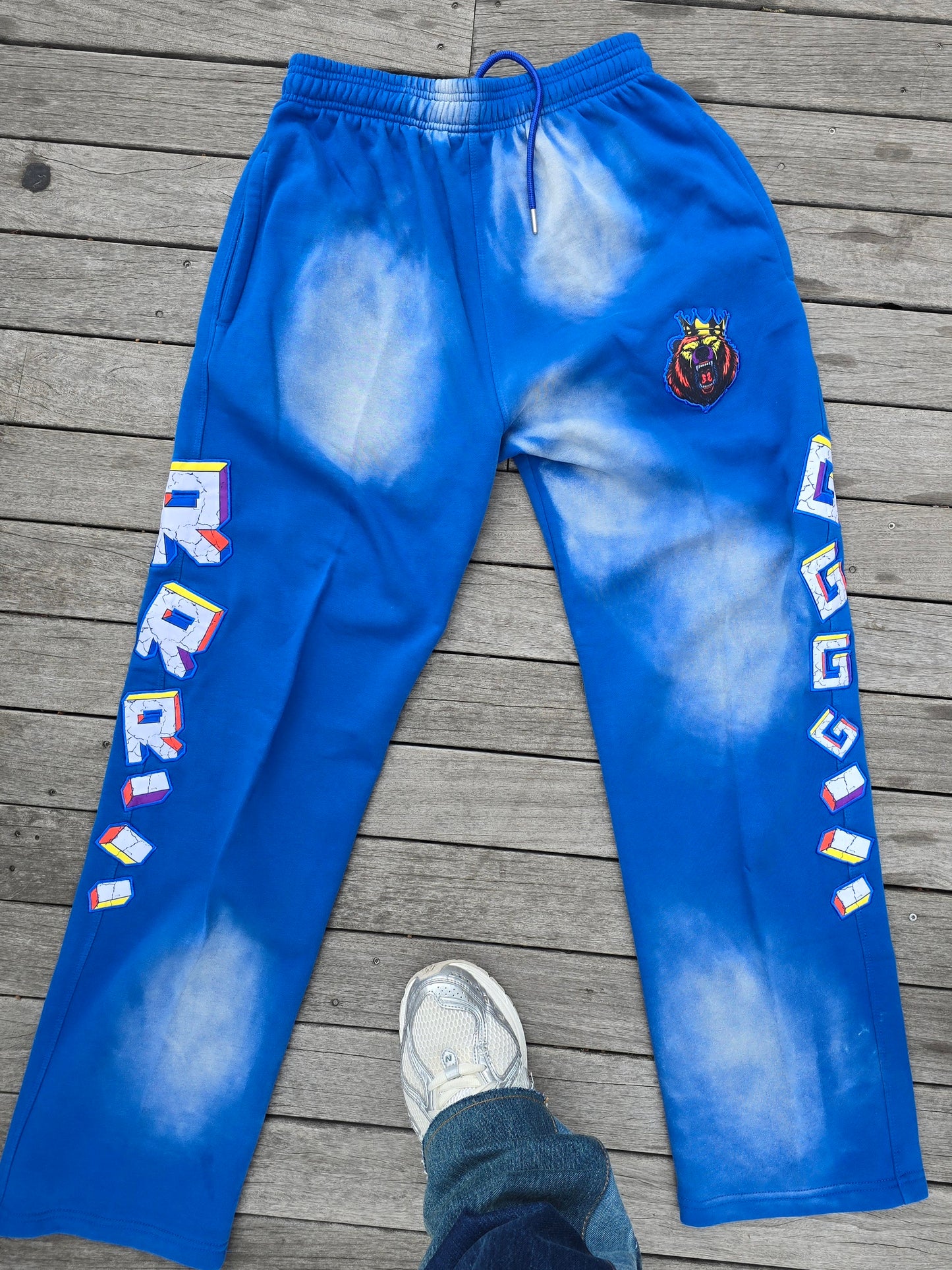 REBEL FASHION HOUSE SWEATPANTS (Royal Blue)