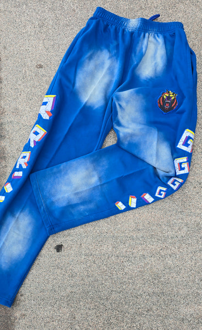 REBEL FASHION HOUSE SWEATPANTS (Royal Blue)